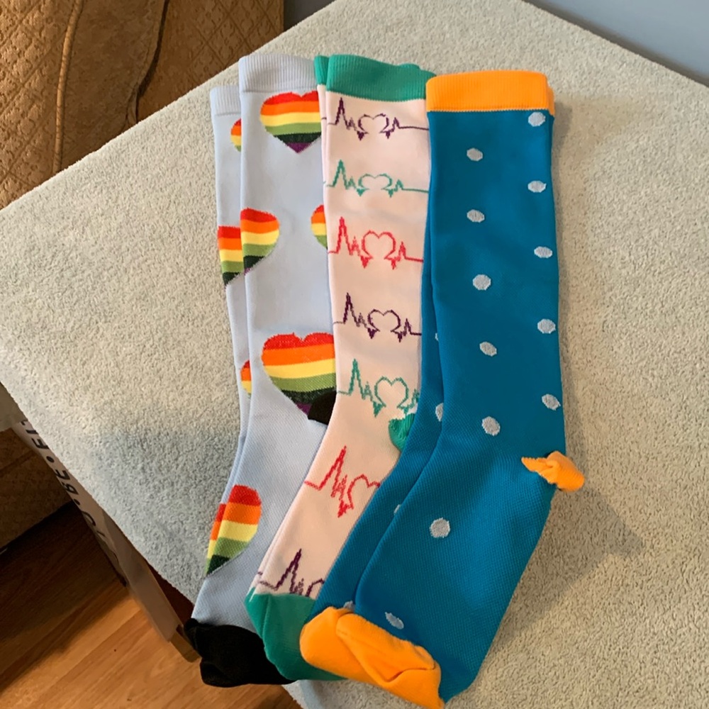 Funny Small Compression Socks 🧦. Brand new.